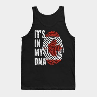 IT'S IN MY DNA Canada Flag Men Women Kids Tank Top